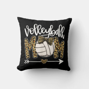 Leopard Volleyball Mum Fun Ball Mum Mother's Day G Cushion