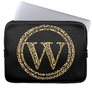 Leopard W Laptop Sleeve
