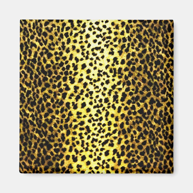 Leopard Wallpaper Magnet (Front)