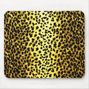 Leopard Wallpaper Mouse Mat