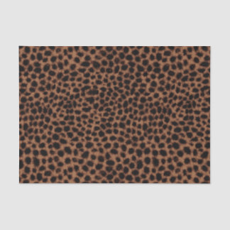 Leopard watercolor pattern tissue paper