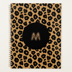 Leopard Wild ANIMAL PRINT + Monogram Planner