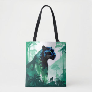 Leopard Wildlife Animal Nature Environment Forest Tote Bag