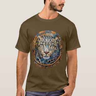 Leopard with Warm and Cool Tones T-Shirt