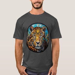 Leopard with Warm and Cool Tones T-Shirt