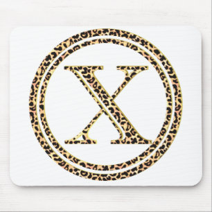 Leopard X Mouse Mat