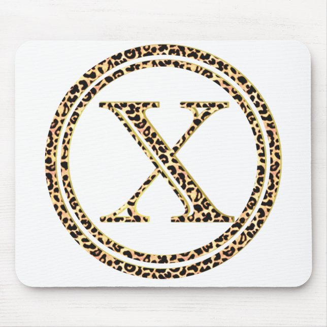 Leopard X Mouse Mat (Front)