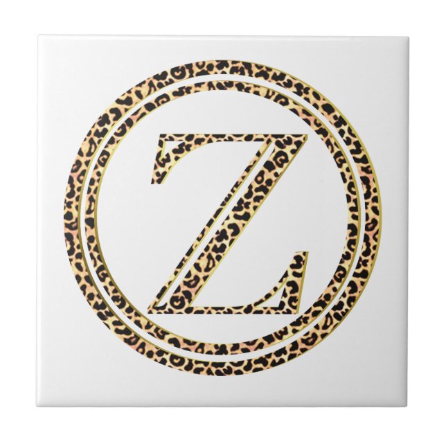 Leopard Z Tile (Front)