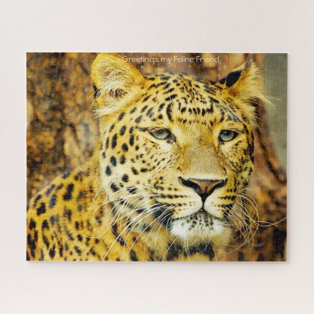Leopards Big Cats. Jigsaw Puzzle (Horizontal)