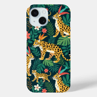 Leopards iPhone 15 case