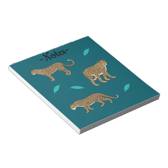 Leopards Notepad (Angled)