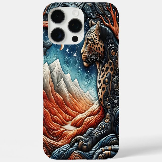 Leopard's Realm: A Scenic View Case-Mate iPhone Case (Back)