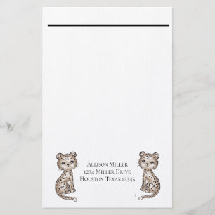 Leopards Stationery