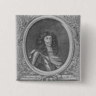 Leopold I, Holy Roman Emperor 15 Cm Square Badge