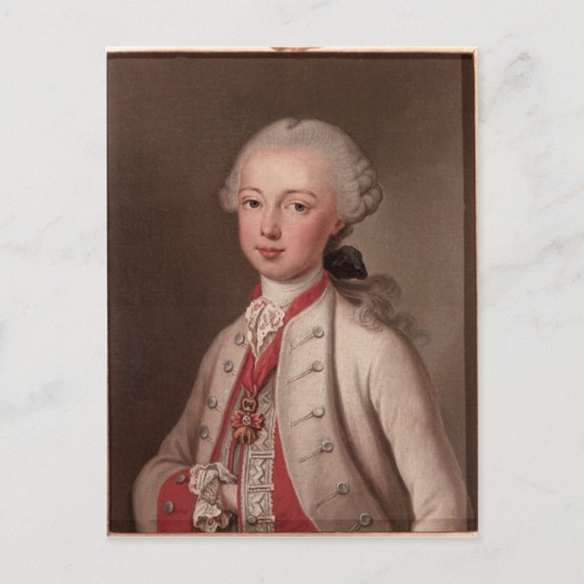 Leopold II  Holy Roman Postcard (Front)