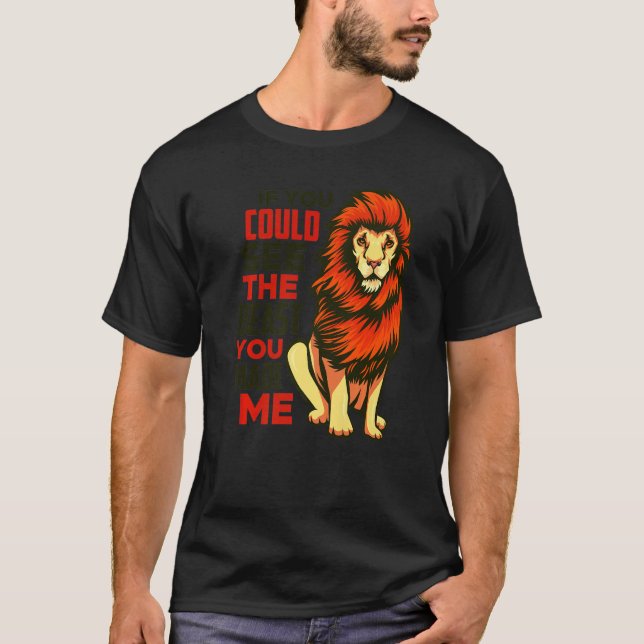Leos Season Beast Leo Roaring Birthday Lion King M T-Shirt (Front)