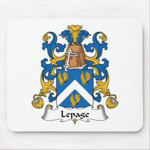 Lepage Family Crest Mouse Mat