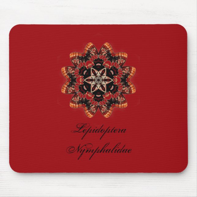 Lepidoptera Nymphalidae Mouse Mat (Front)