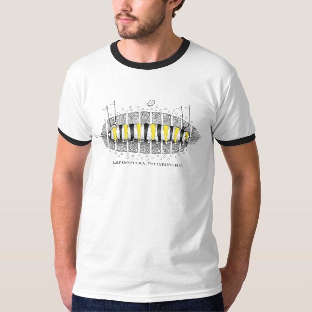 Lepidoptera Pittsburghia T-Shirt (Front)