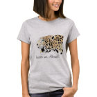 Lepord Leave me Alone!! T-shirt