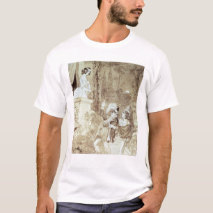 Leporello serenading Elvira in guise Giovanni T-Shirt