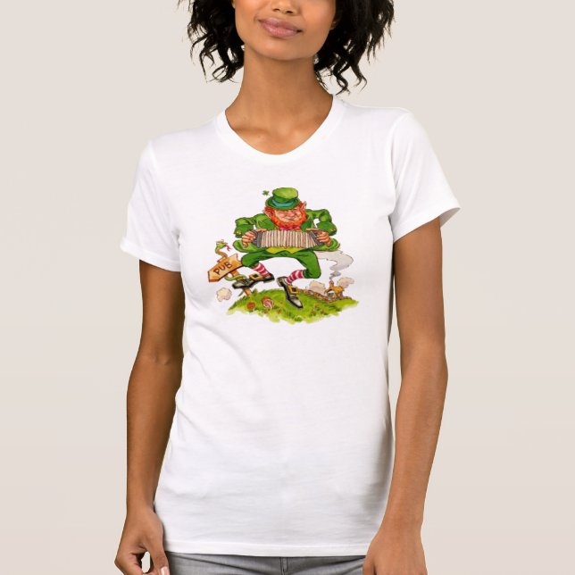 Leprachaun Jig T-Shirt (Unisex) (Front)