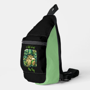 Leprechaun And Beer Sling Bag