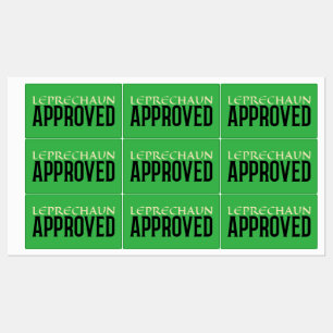 Leprechaun Approved Sticker