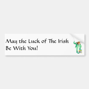 Leprechaun Bumper Sticker