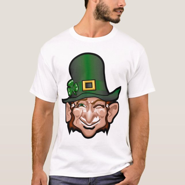 Leprechaun Clover T-shirt (Front)