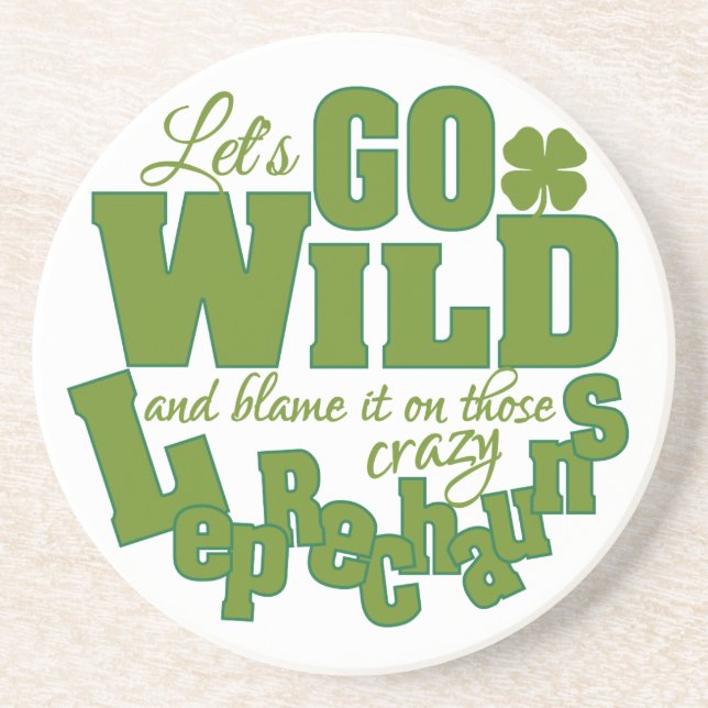 Leprechaun coaster (Front)