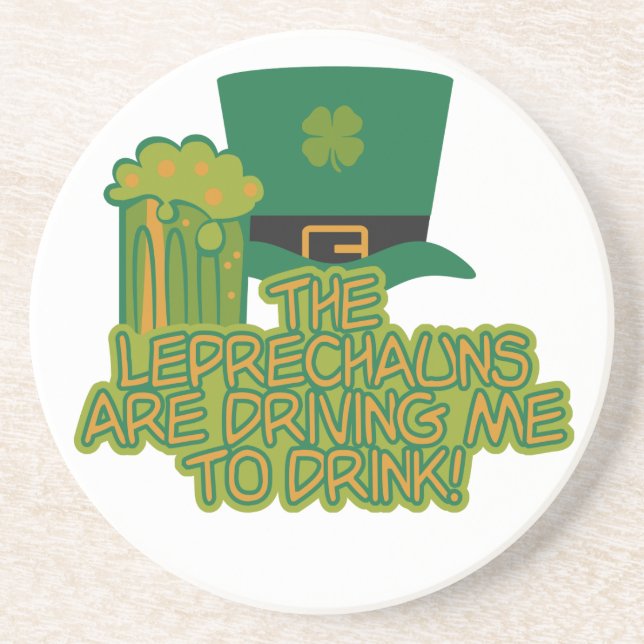 Leprechaun coaster (Front)