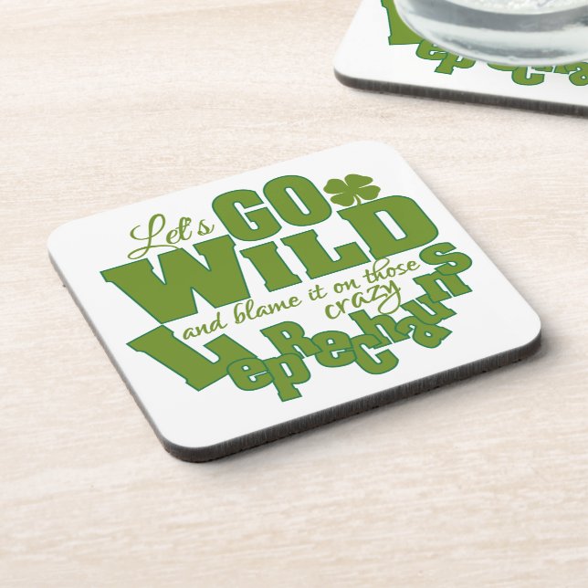 Leprechaun coasters (Left Side)