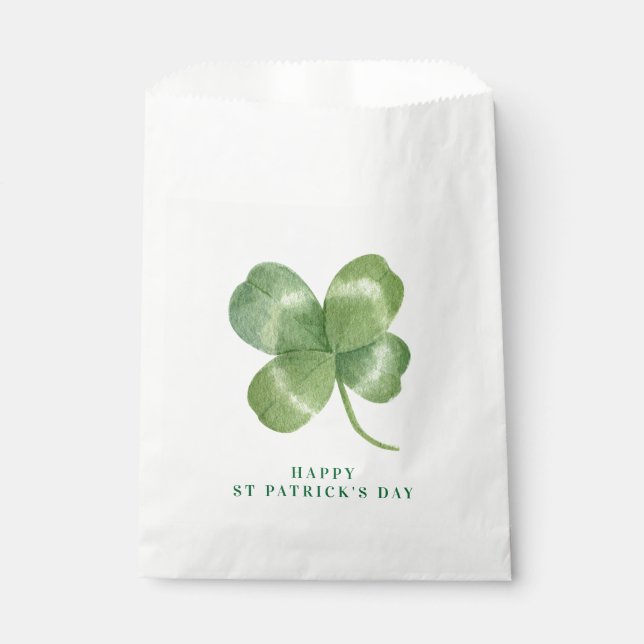Leprechaun Couple | St Patrick's Day Favour Bags (Front)