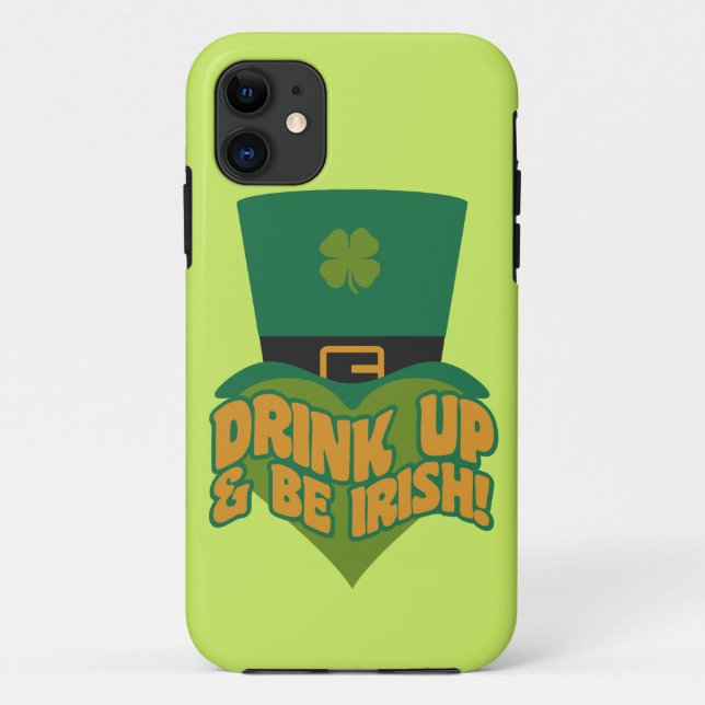 Leprechaun custom iPhone case (Back)