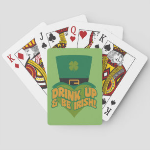 Leprechaun custom playing cards
