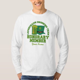 Leprechaun Drinking Team shirts & jackets