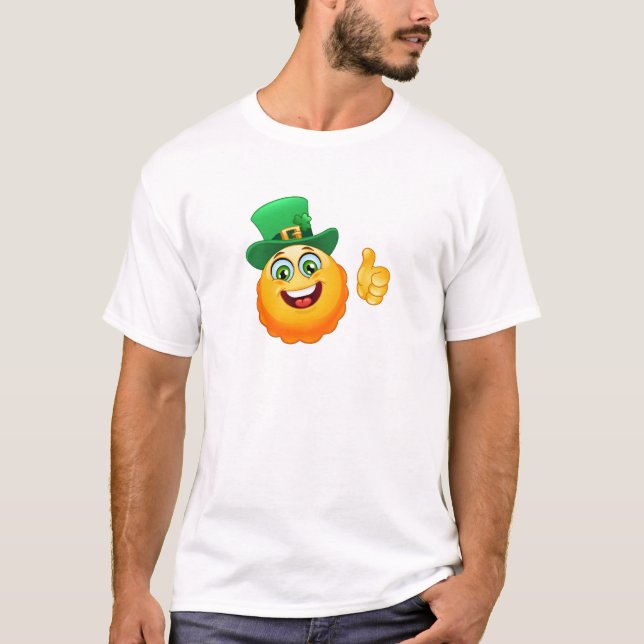 leprechaun emoji T-Shirt (Front)