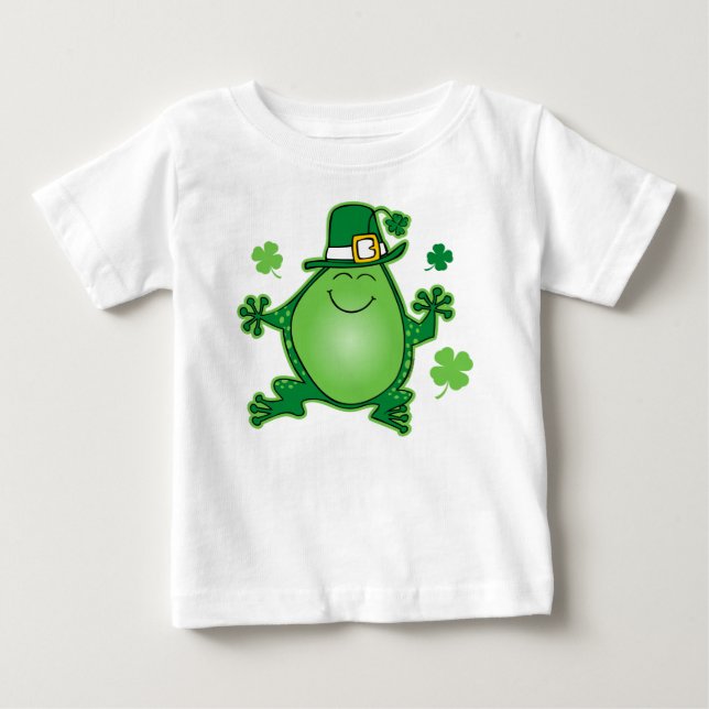 Leprechaun Frog Infant T-Shirt (Front)