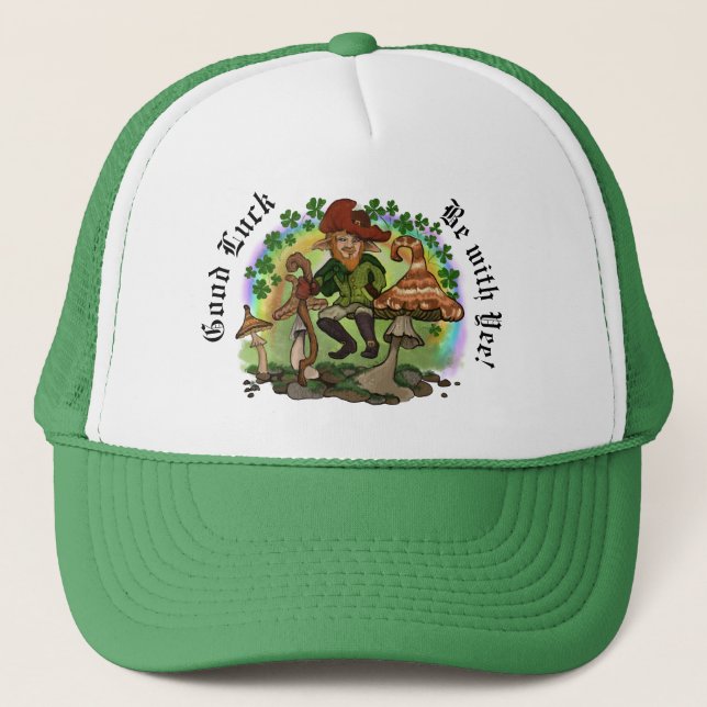 Leprechaun, Good Luck Be with Yee! Hat (Front)