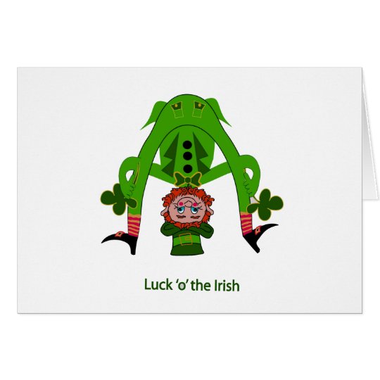 Leprechaun Greeting Card - St. Patrick's Day