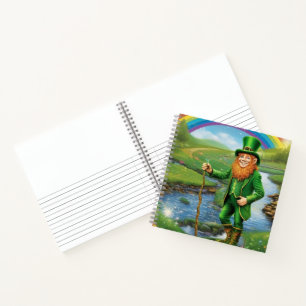 Leprechaun Hardcover Notebook