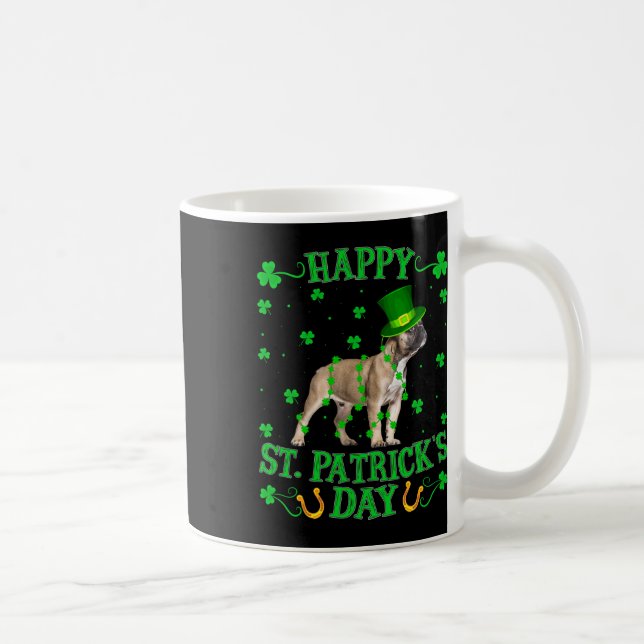 Leprechaun Hat French Bulldog St. Patrick's Day  Coffee Mug (Right)