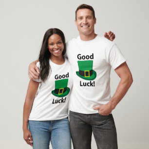 Leprechaun Hat Good Luck St Patricks Day  T-Shirt