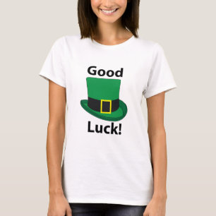 Leprechaun Hat Good Luck St Patricks Day  T-Shirt