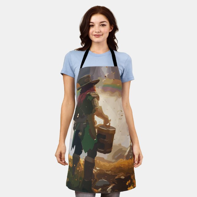 Leprechaun Hideaway Apron (Worn)