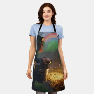 Leprechaun Hideaway Apron