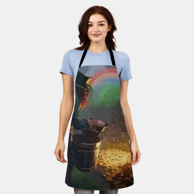 Leprechaun Hideaway Apron (Worn)