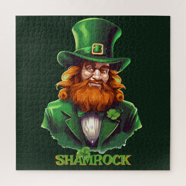 Leprechaun Hideaway Jigsaw Puzzle (Vertical)