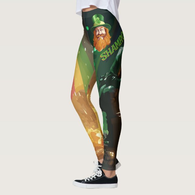 Leprechaun Hideaway Leggings (Left)